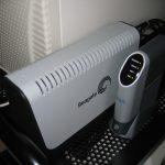 Compact home server used for NAS and media storage