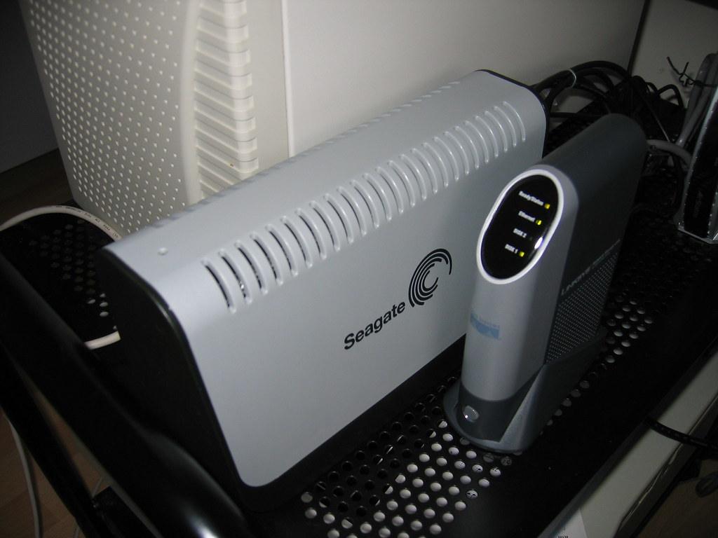 Home server used as network attached storage